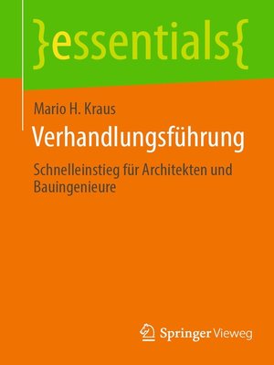 cover image of Verhandlungsführung